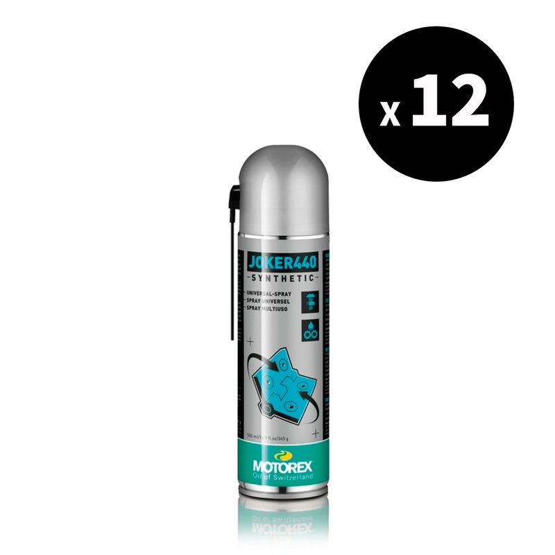 Lubrifiant universel MOTOREX Joker 440 Synthetic - spray 500ml (x12)
