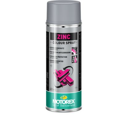 Vernis zinc MOTOREX Colour Spray Zinc - 400ml