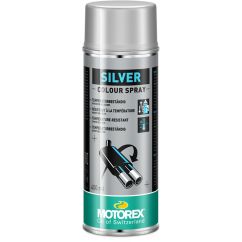 Vernis argent MOTOREX Colour Spray Silver - 400ml