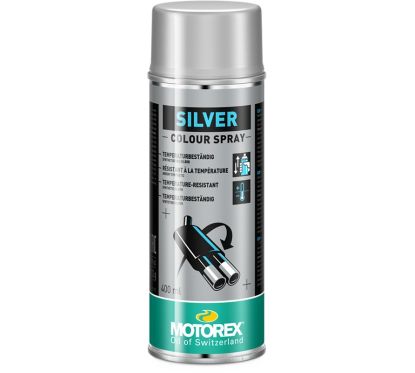 Vernis argent MOTOREX Colour Spray Silver - 400ml
