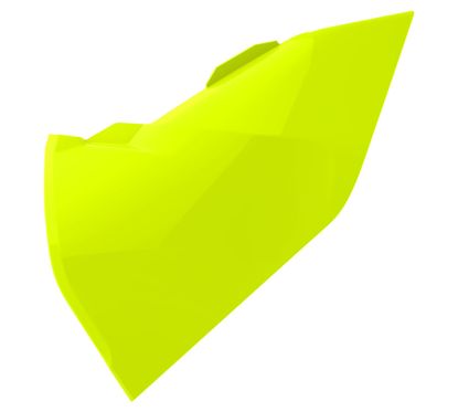 Cache boîte à air POLISPORT jaune fluo KTM SX/SX-F125