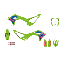 Kit déco BLACKBIRD Retro Kawasaki