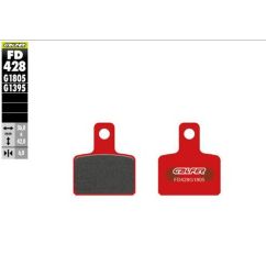 Plaquettes de frein semi-métalliques