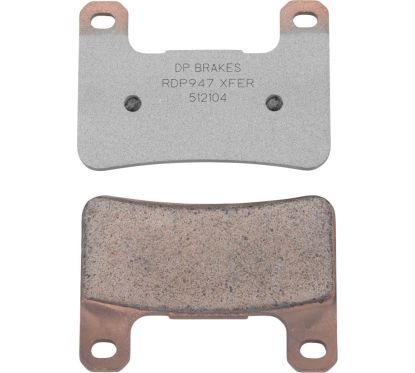 Plaquettes de frein frittées RDP X-Race Titanium