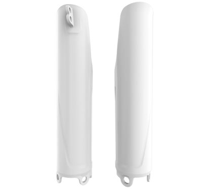 Protections de fourche POLISPORT couleur origine blanc