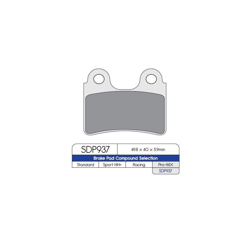 Plaquettes de frein ultra performantes SDP Pro MX