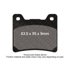 Plaquettes de frein frittées EPFA Extreme Pro