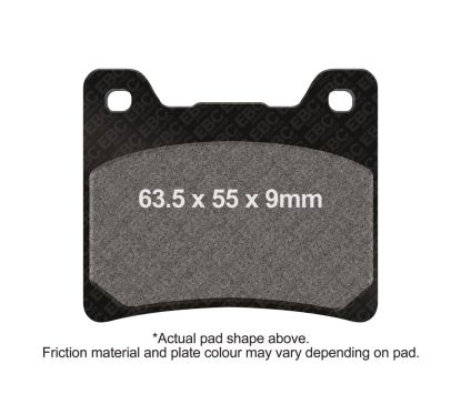 Plaquettes de frein frittées EPFA Extreme Pro