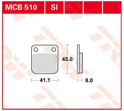 Plaquettes de Frein Off-Road Frittées Série SI