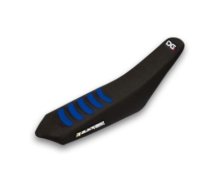 Housse de selle BLACKBIRD Double Grip 3 noir/bleu Sherco SE/SEF/SE-R/SEF-R