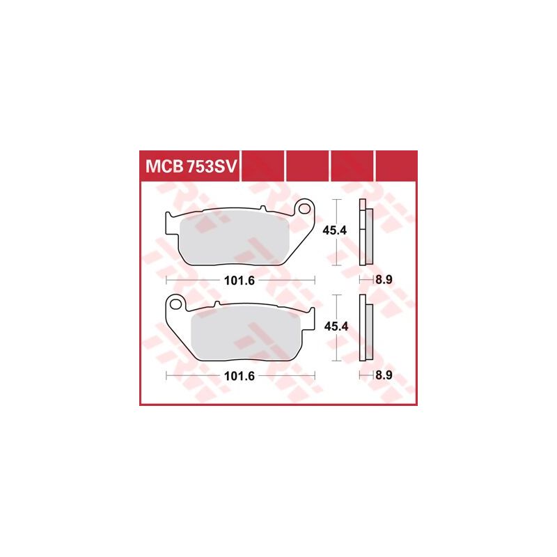 Plaquettes de Frein Frittées Série SV