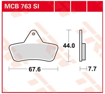 Plaquettes de Frein Off-Road Frittées Série SI