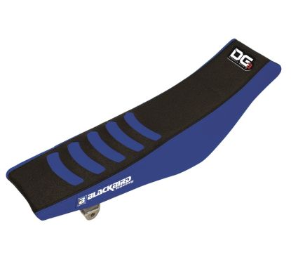 Housse de selle BLACKBIRD Double Grip 3 bleu/noir Yamaha YZ450F