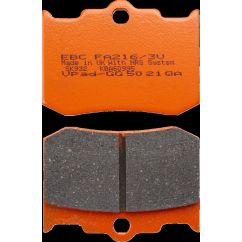 Plaquettes de Frein Semi-Sintérisées "V"