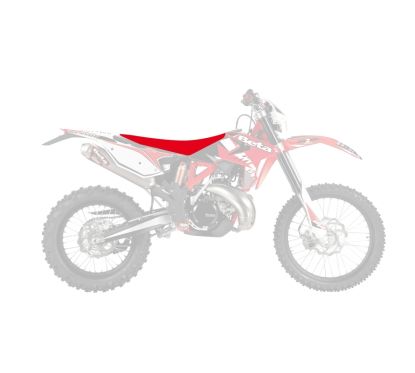 Housse de selle BLACKBIRD Pyramid rouge Beta RR