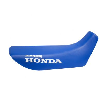 Housse de selle BLACKBIRD Traditional bleue Honda