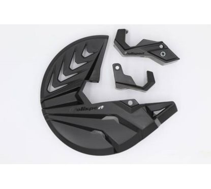 Protège disque avant POLISPORT noir