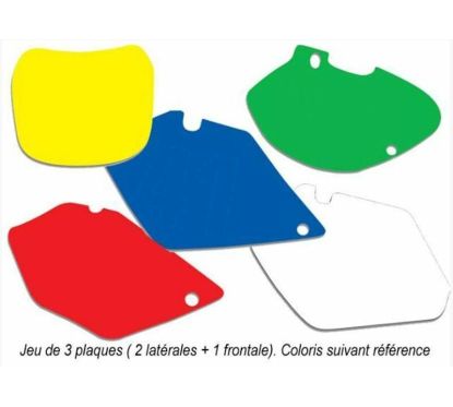 Fonds de plaque BLACKBIRD Yamaha YZ125/250