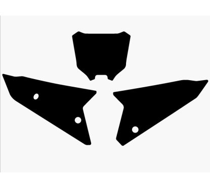 Fonds de plaque BLACKBIRD Honda CRF450