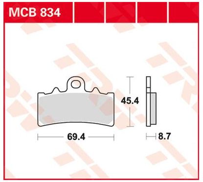 Plaquettes de Frein Frittées Série SV