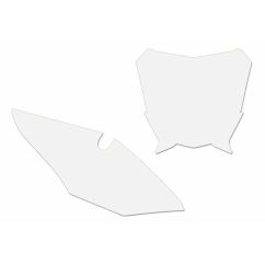 Fonds de plaque BLACKBIRD blanc Honda CRF450R