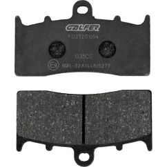 Plaquettes de frein semi-métalliques