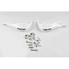 Protège-mains UFO Jumpy supermotard Ø22mm blanc