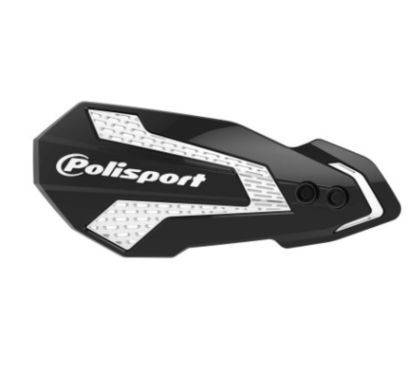 Protège-mains POLISPORT MX Flow - noir/blanc