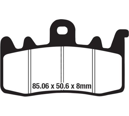 Plaquettes de frein frittées Road Race "GPFAX"