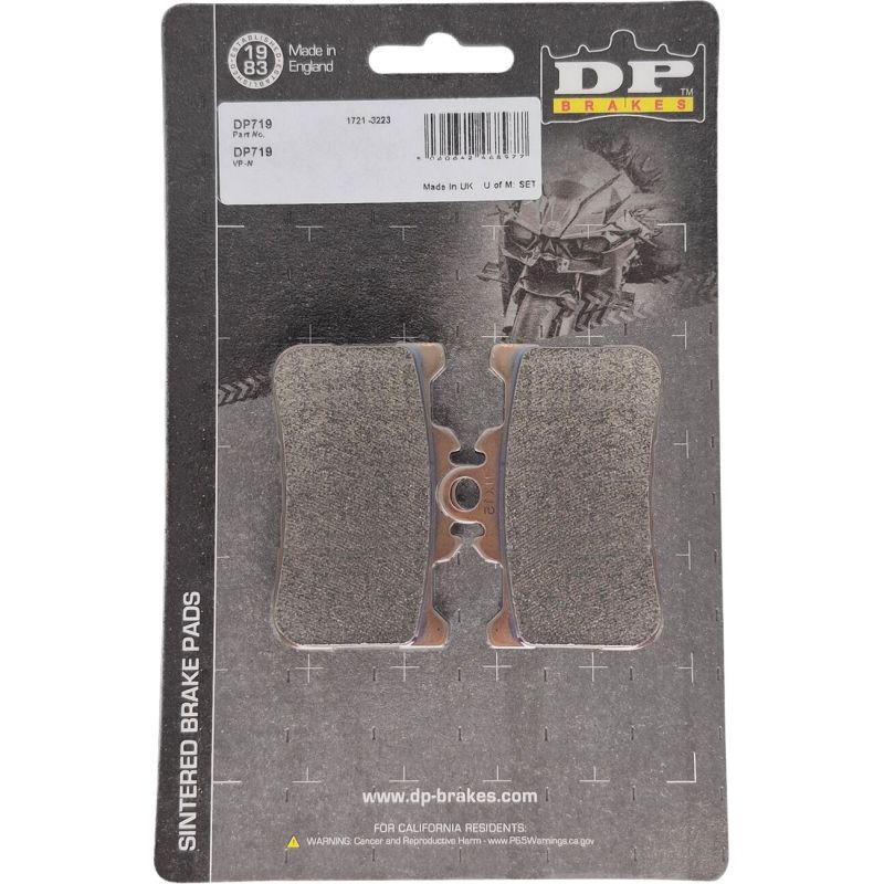 Plaquettes de frein frittées DP standard