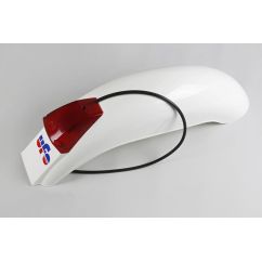 Garde-boue arrière + feu UFO blanc