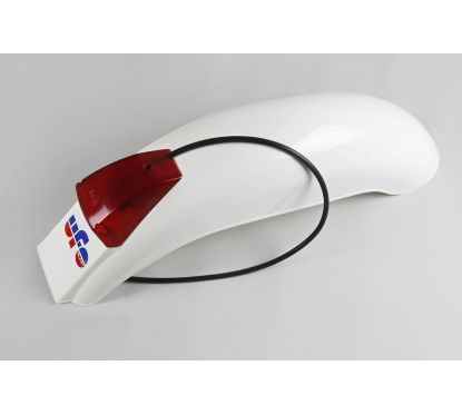 Garde-boue arrière + feu UFO blanc
