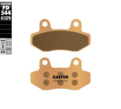 Plaquettes de frein frittées HH