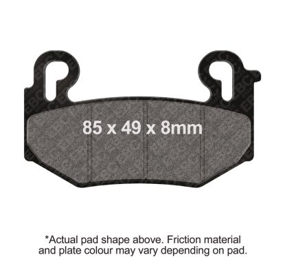 Plaquettes de frein frittées FA-HH Series