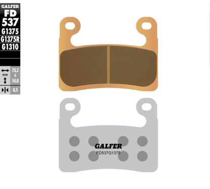 Plaquettes de frein frittées HH