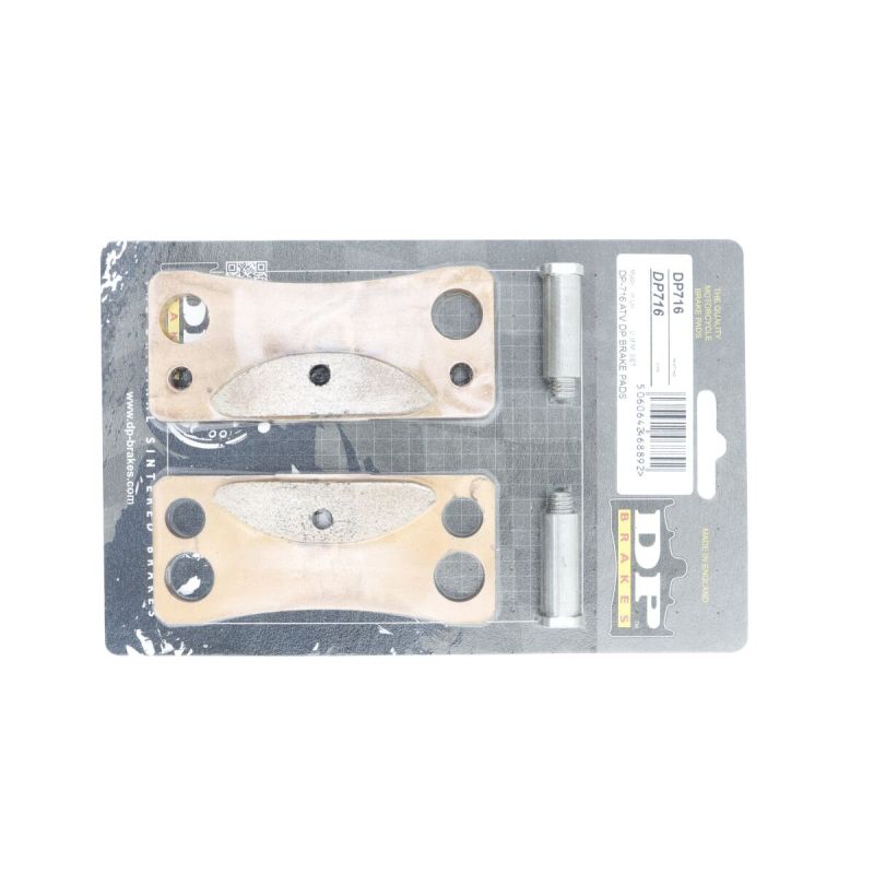 Plaquettes de frein en métal fritté