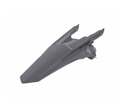 Garde-boue arrière POLISPORT gris nardo KTM