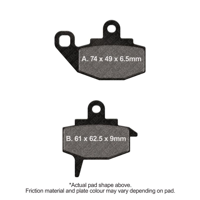 Plaquettes de frein TT Sport Carbon Fusion