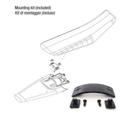 Garde-boue arrière RACETECH