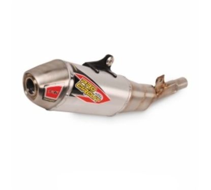 Silencieux PRO CIRCUIT T-6 inox/casquette inox