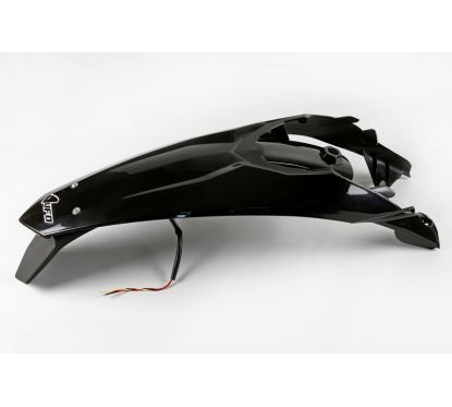 Garde-boue arrière + support de plaque avec feu UFO KTM