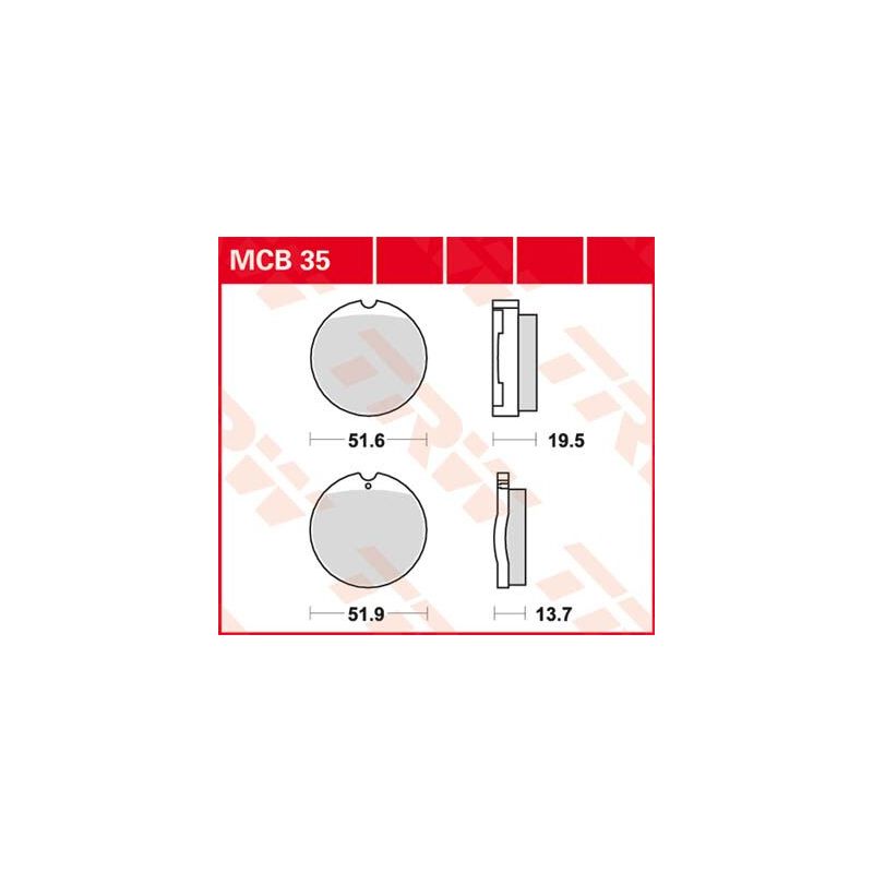Plaquettes de frein en métal fritté polyvalentes