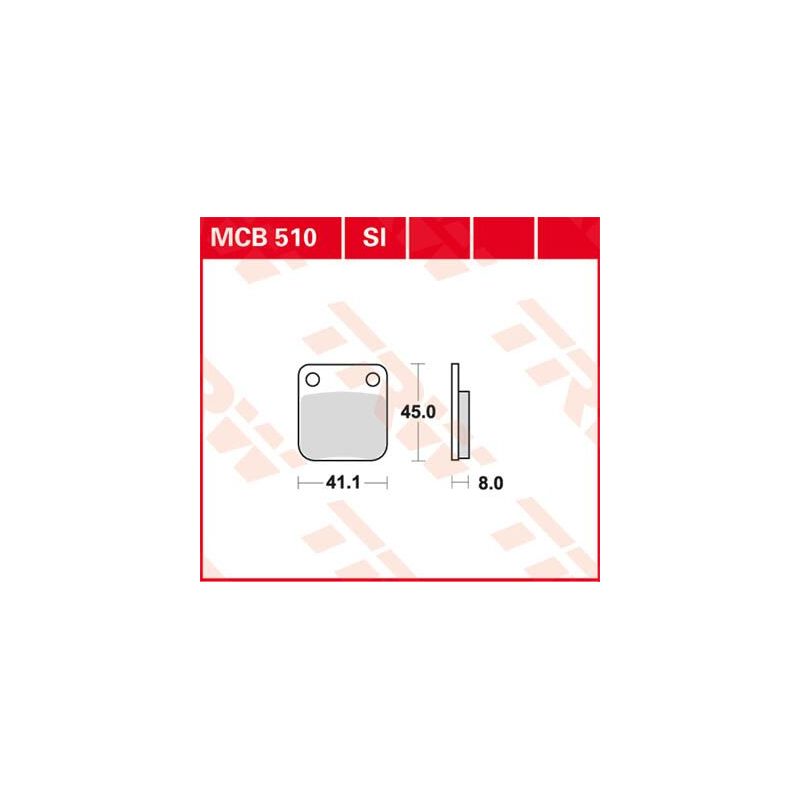 Plaquettes de frein en métal fritté polyvalentes