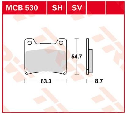 Plaquettes de frein en métal fritté polyvalentes