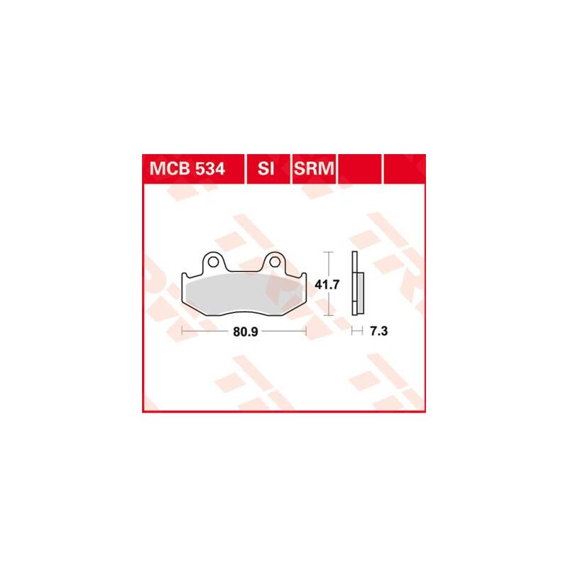 Plaquettes de frein en métal fritté polyvalentes
