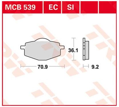 Plaquettes de frein en métal fritté polyvalentes