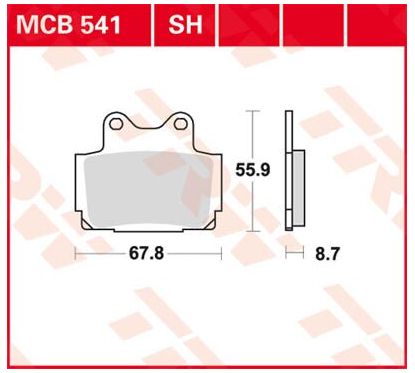 Plaquettes de frein en métal fritté polyvalentes