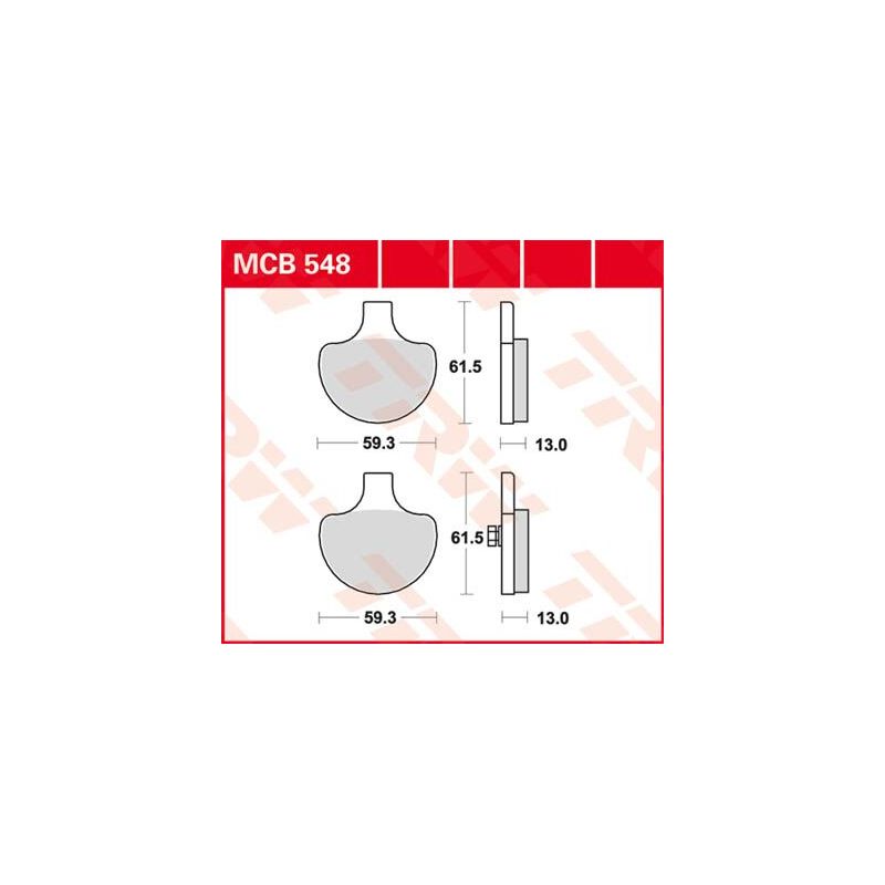 Plaquettes de frein en métal fritté polyvalentes