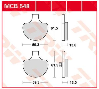 Plaquettes de frein en métal fritté polyvalentes