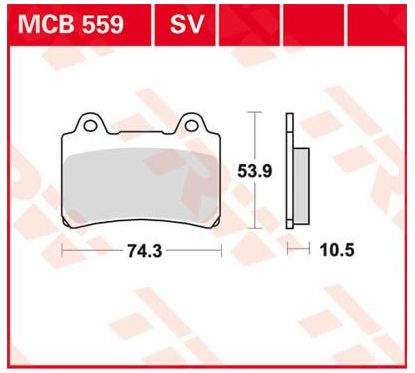 Plaquettes de frein en métal fritté polyvalentes